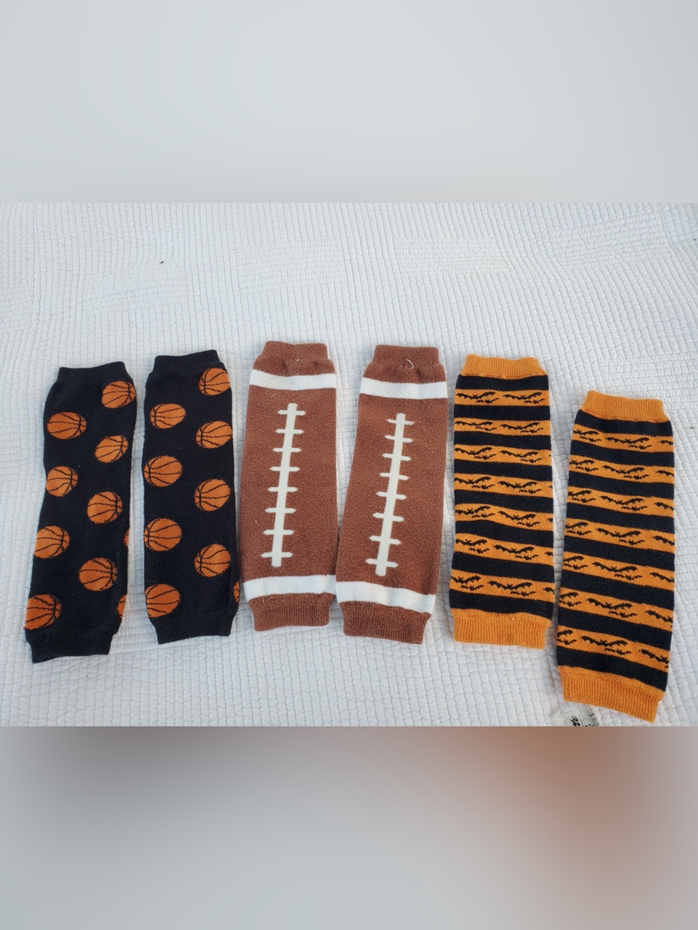Fun Toddler Leg Warmer Bundle - Multi Color Patterns - Picture 3 of 6